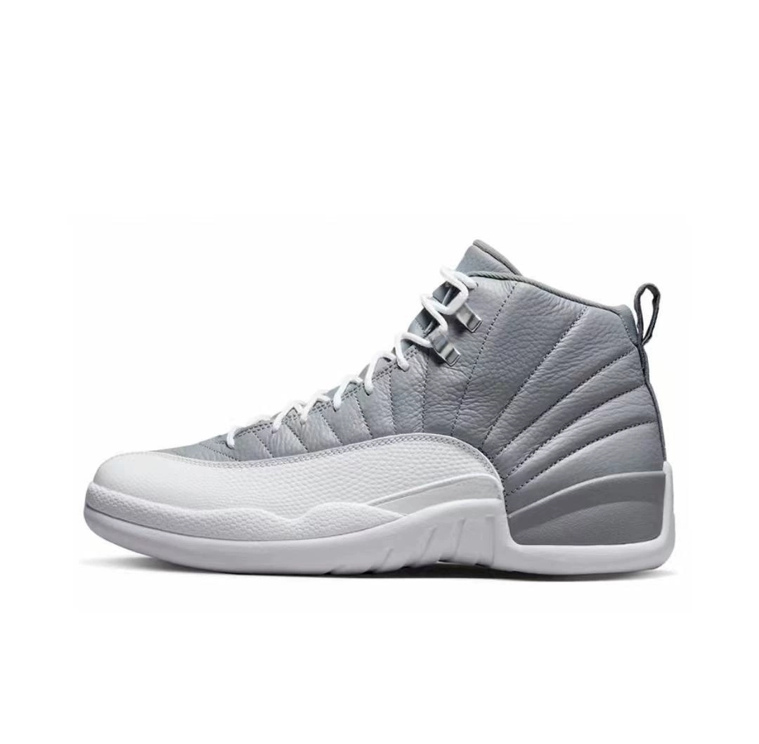 Putian Shoes AJ12 Chicago Cool Gray White Bulls and Malaysia Blue Black Purple Royal Blue Joe 12 мужскиe и женские спортивные баскетбол