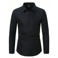 P 64216 Stretch Wrinkle-free Silk Shirt ��������˿���г���