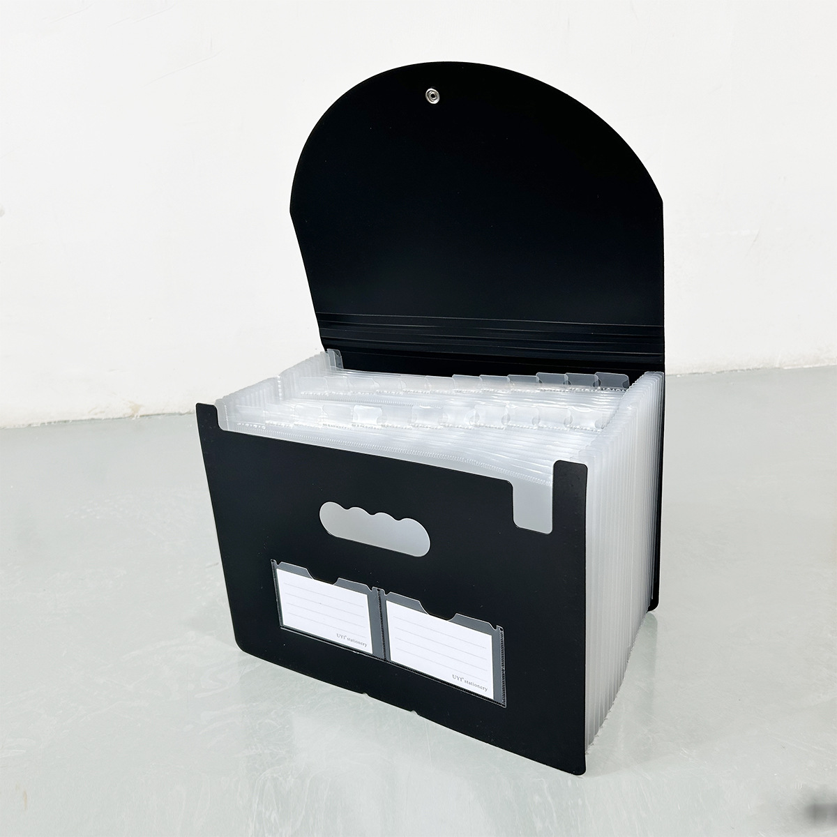 Bolsa de archivo tipo acordeón colorida, muy vendida en el extranjero, para estudiantes y uso de oficina, de gran capacidad para almacenamiento y clasificación de documentos. image 17