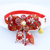 Cute choker, festive necklace, small bell, the year of the Rabbit, new collection, pet, wholesale