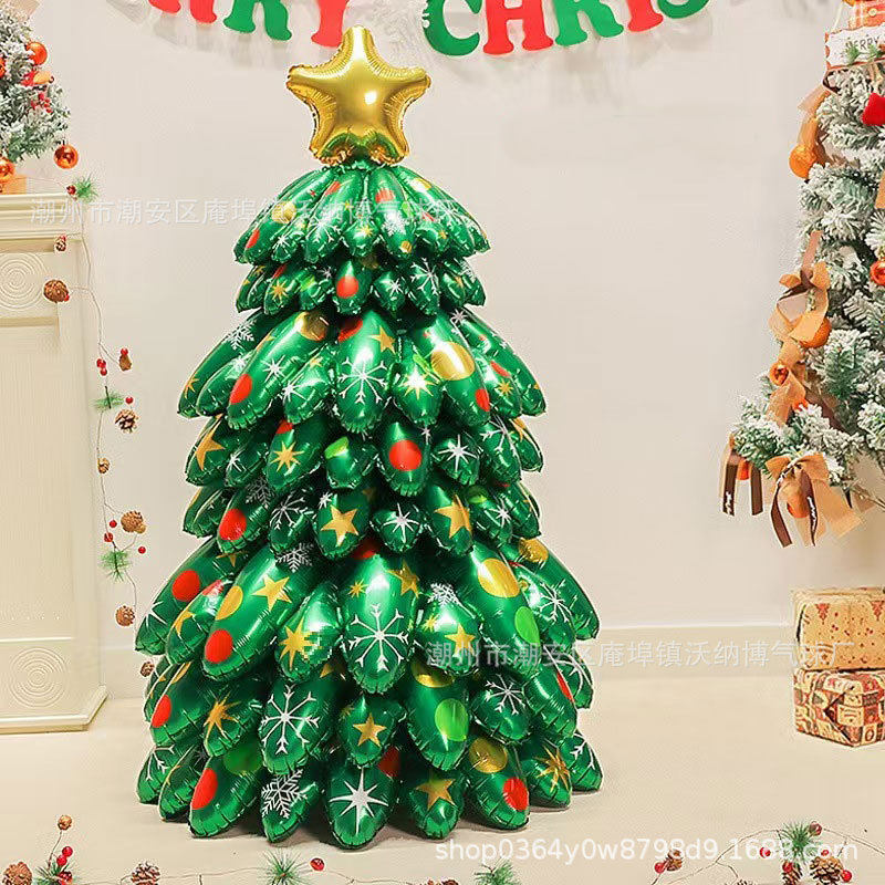 입체적인 크리스마스 트리(포장)