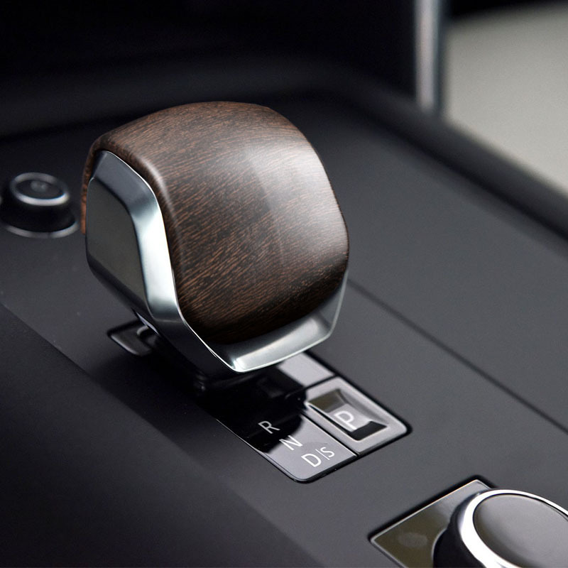 Suitable for the new Land Rover Range Rover Executive Sports Edition found 5 wood grain gear handle shell gear handle protection cover interior modification