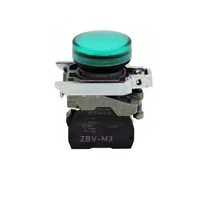 Светодиодная индикационная лампа Schneider XB4BVM3 зелёная ZB4BV033+ZB4BVM1 XB4BVG3 XB4BVB3
