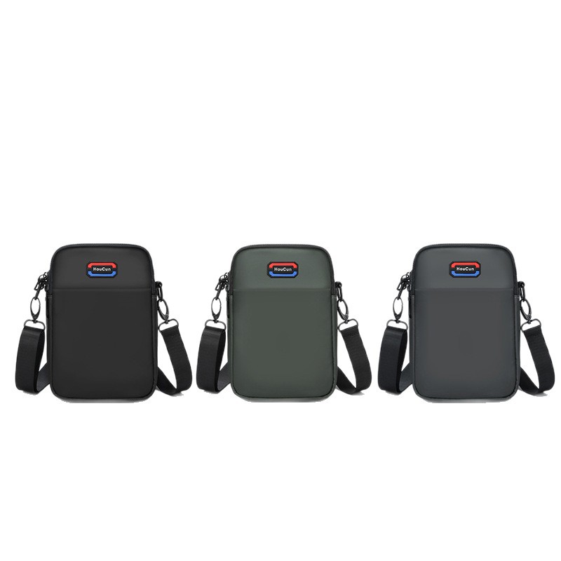 Multifuncional nuevo bolso de mochila de moda simple bolso de teléfono móvil de hombre de moda bolso pequeño almacenamiento casual simple