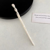 Chinese hairpin, modern retro hairgrip, Hanfu, marble hair accessory, simple and elegant design