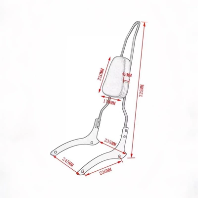 Hate Sky High Tail Pointed – Motorcycle General Parts