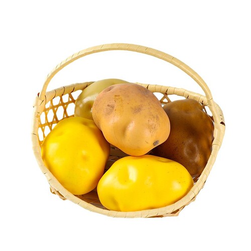 Simulation potato vegetable model foam fake potato for film and television props children's early education cabinet decoration