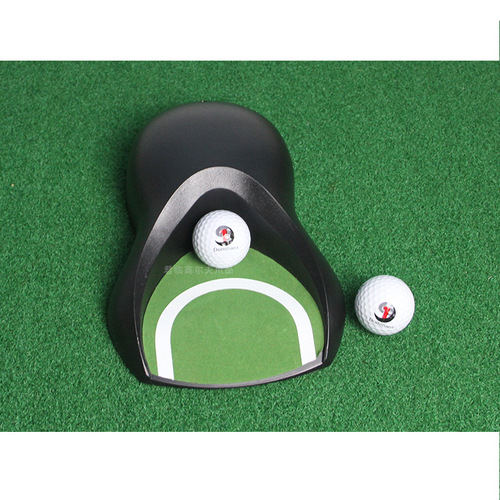 Golf automatic ball returner putting practice device electric home office practice supplies gravity sensing