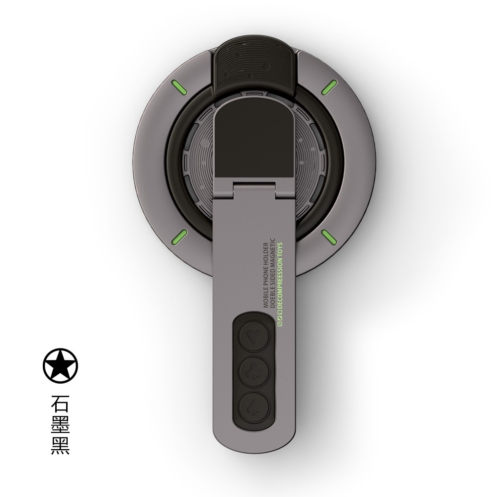 Soporte de teléfono móvil escritorio perezoso portátil en vivo magia plegable ajustable titular de teléfono móvil actividad publicidad logotipo personalizado