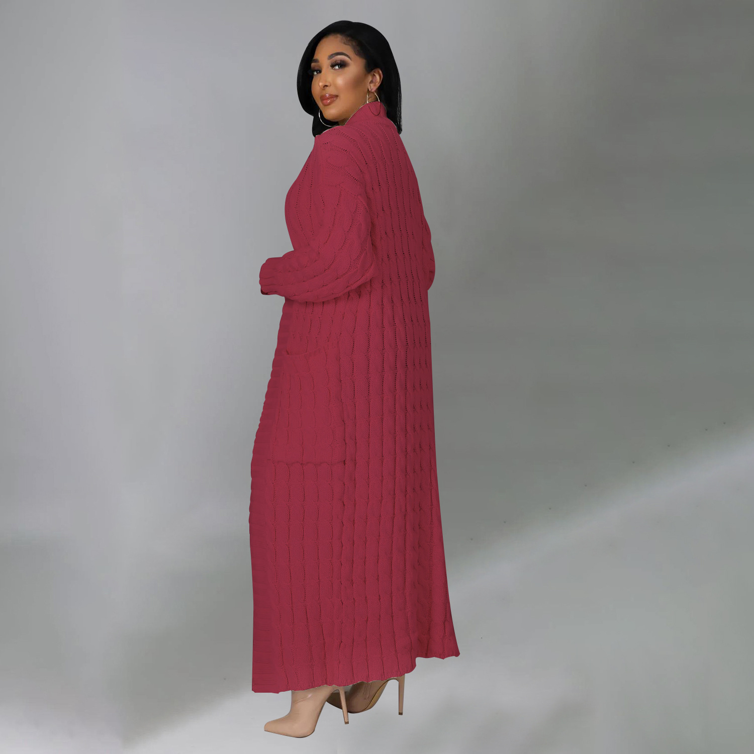 Long Sleeve Long Sweater Coat - Sweaters - Uniqistic.com