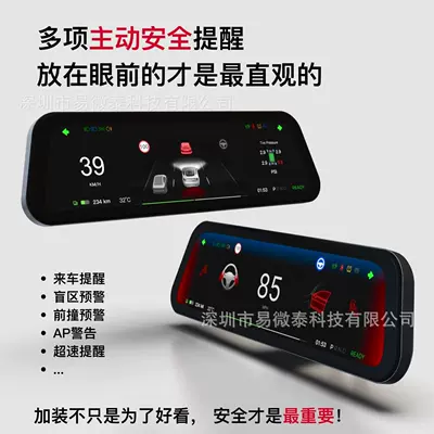 Car display to Tesla model3/Y
