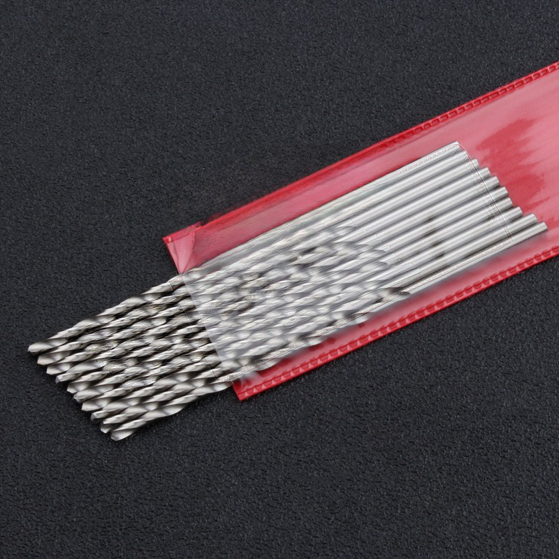 加长60mm直柄麻花钻头0.5 0.6 0.7 0.8 0.9 1 1.2 1.5 1.8mm淳枫