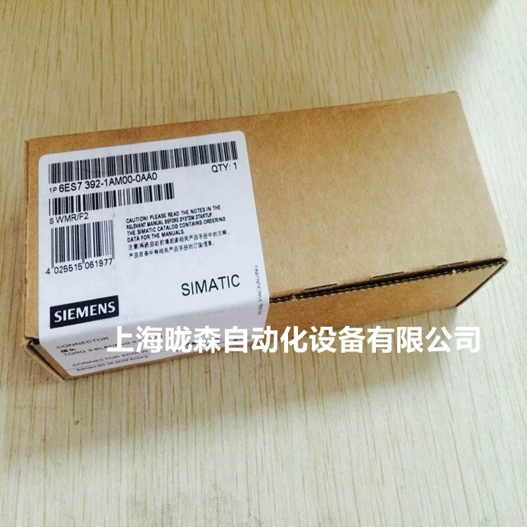 6ES7392-1AM00-0AA0 Siemens S7-300, передний разъем с винтовыми контактами, 40-контактный