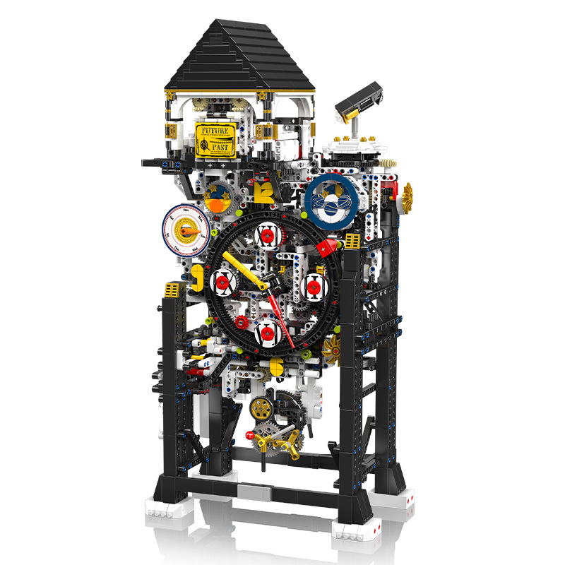 Yuxing Watch Series 10159 Cyberpunk Reloj Bloques de construcción eléctricos Juguetes Rompecabezas para niños