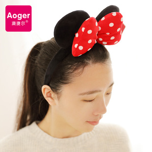 Genuine Disney Hello kitty Children's Hairband Hairpin Minnie Headband Hello kitty KT Cat Game Props