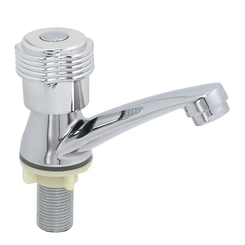 Transfronterizo de un solo orificio de agua fría grifo abierto rápido grifo de cobre solo grifo frío de escritorio solo lavabo frío grifo lavabo