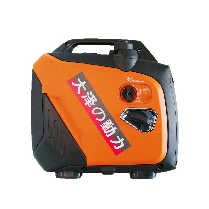 Generador de conversión digital de 3KW de Ozawa, Japón, potencia completa, bajo ruido y ahorro de combustible 220V para emergencia en sitio de construcción comercial image 6