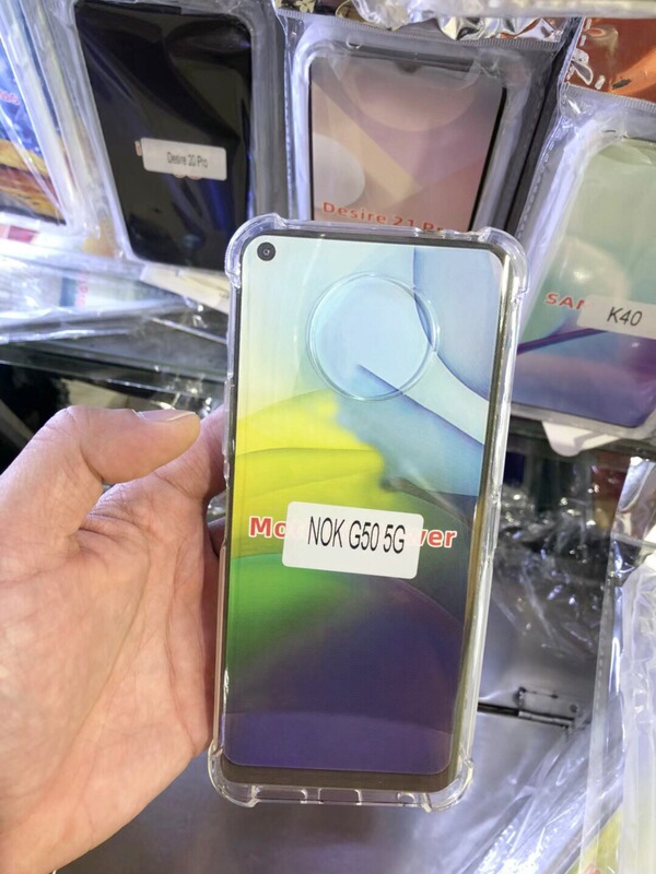 Applicable to Nokia G50 mobile phone case Nokia G50 protective case transparent TPU four-corner airbag drop-resistant soft case