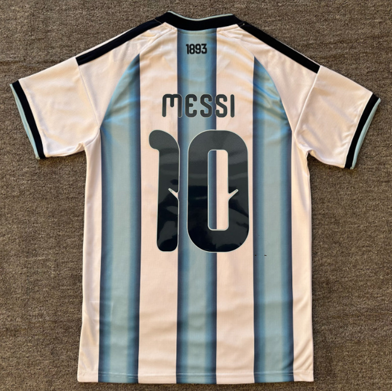 2026 nuevo equipo nacional argentino español camiseta McCallister estrella impresa uniformes de fútbol