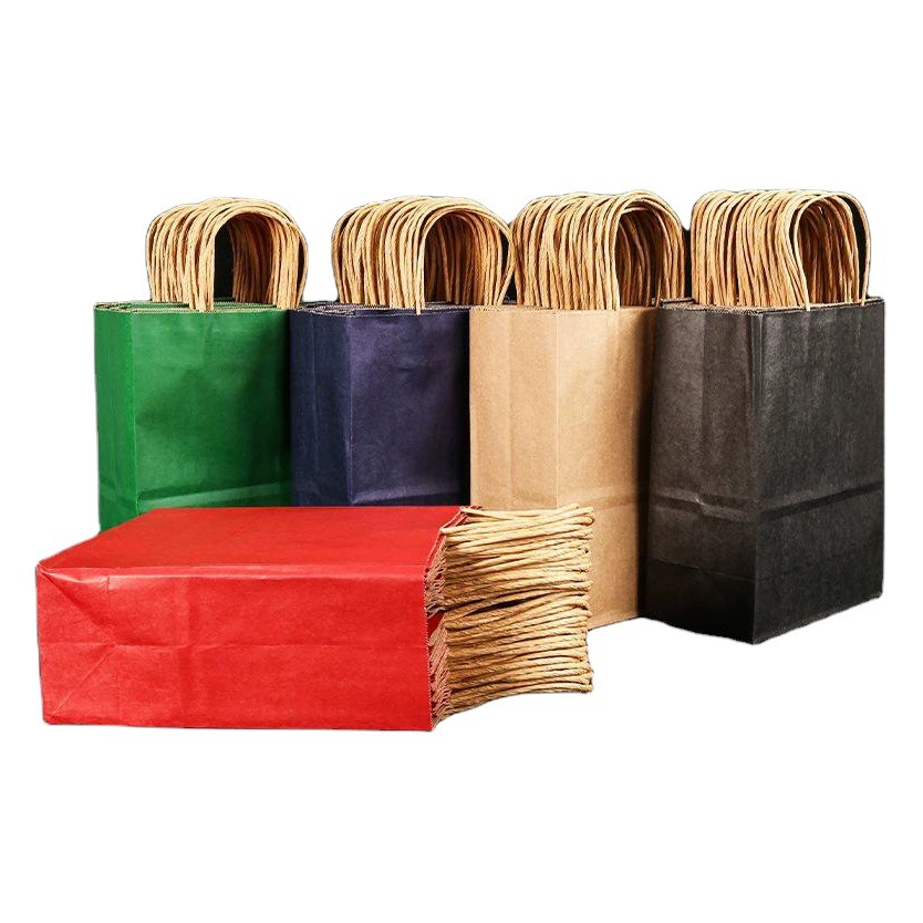 Спотовые портативные кожаные бумажные пакеты для закусок на вынос