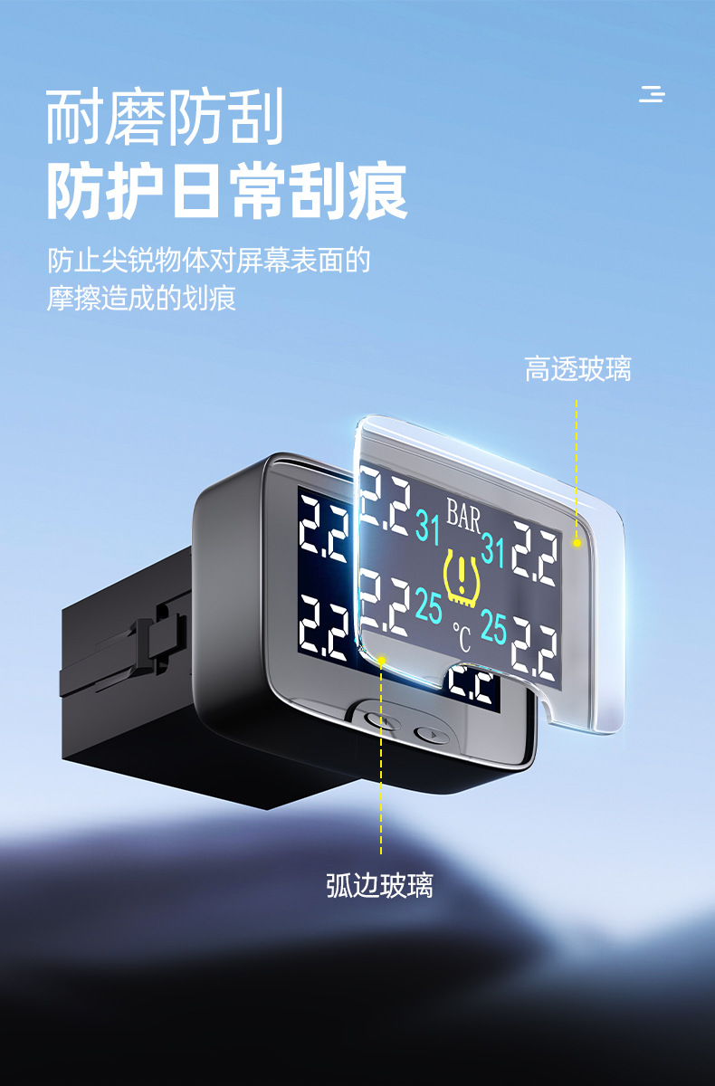 Loyal Guard is suitable for Honda 23 11th generation Accord British style built-in tire pressure monitor Special modification