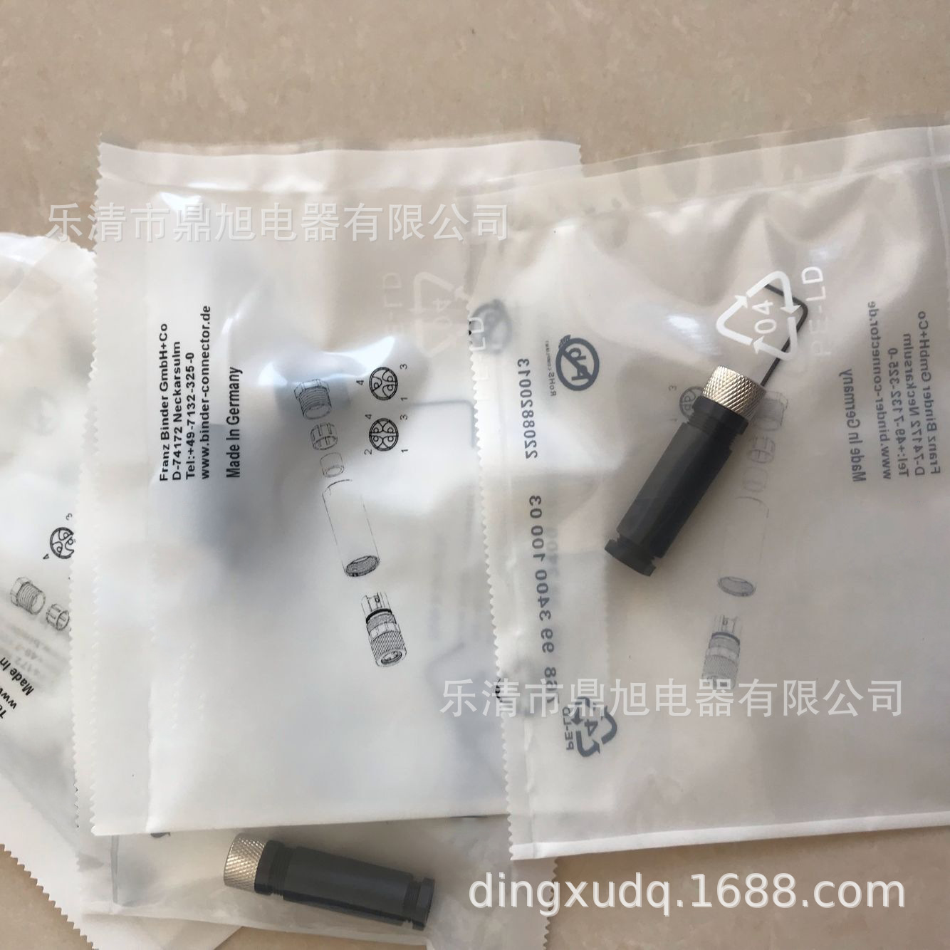 适应各种接近开关的连接器 99-3400-100-03 实物图拍摄 质保二年