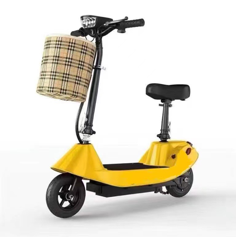 Mini Electric Scooter with Battery, Small Foldable Electric Scooter for Commuting