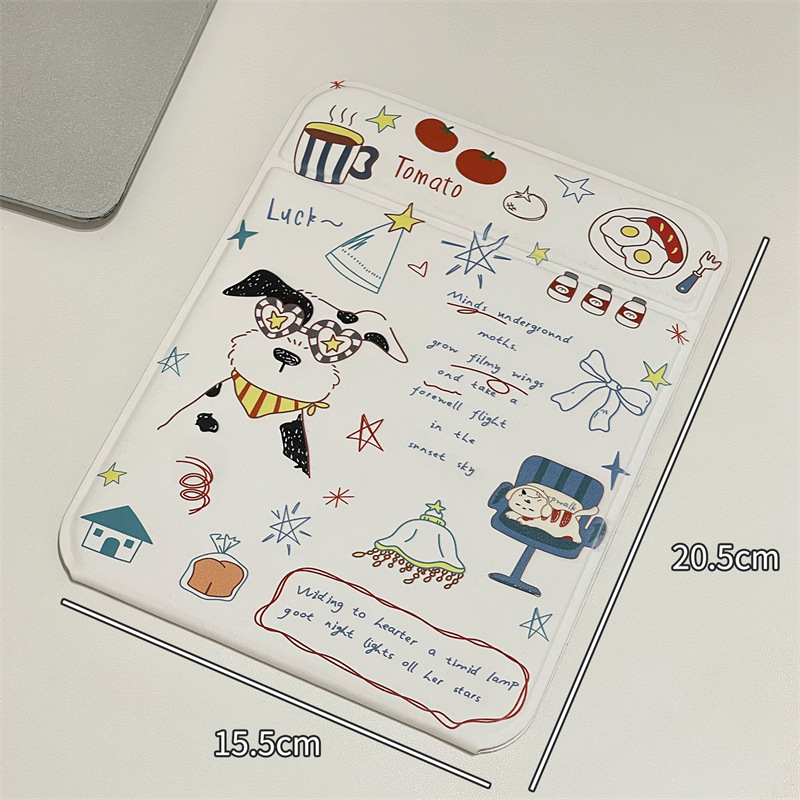 Espejo de maquillaje encantador pequeño espejo plegable dormitorio para estudiantes en la oficina para llevar espejo de escritorio espejo de vestir