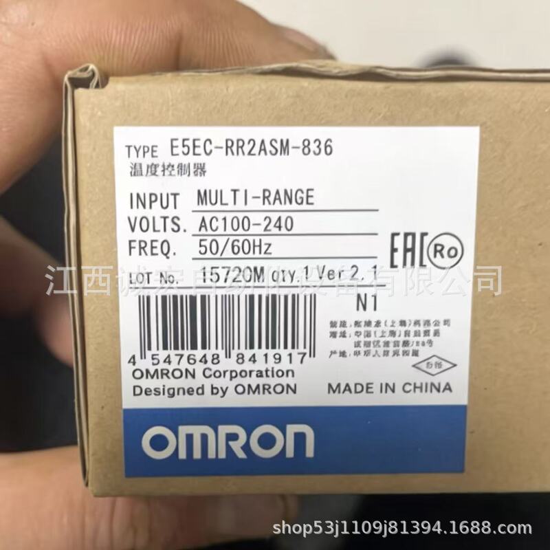 E5Ec-Rr2Asm-836 /E5Cz-R2Mtd Omron Temperature and Humidity Controller Brand New in Stock, Negotiable Price E5Ec-Rr2Asm-836 /E5Cz-R2Mtd Omron Temperature and Humidity Controller Brand New in Stock, Negotiable Price