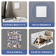 International Electrotechnical Intelligent Wireless Remote Control Switch Home Change Dual Control Multi-control Wiring-free Remote Control Random Sticker