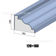 工厂直供 EPS 外墙线条，别墅自建房专用檐线腰线，装饰构件批发