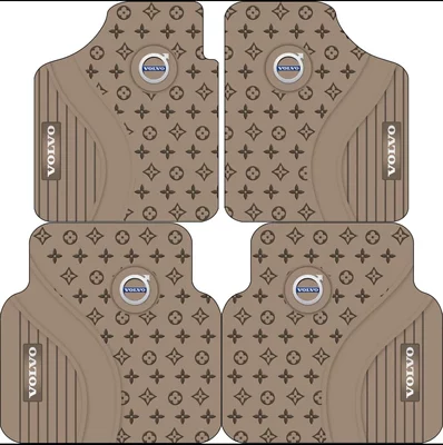Avtomobil döşəmə paspasları — Washable Mats - volvo-classic-a-model-5050cm-upgraded-version-of-diatom-mud-in-the-back-row