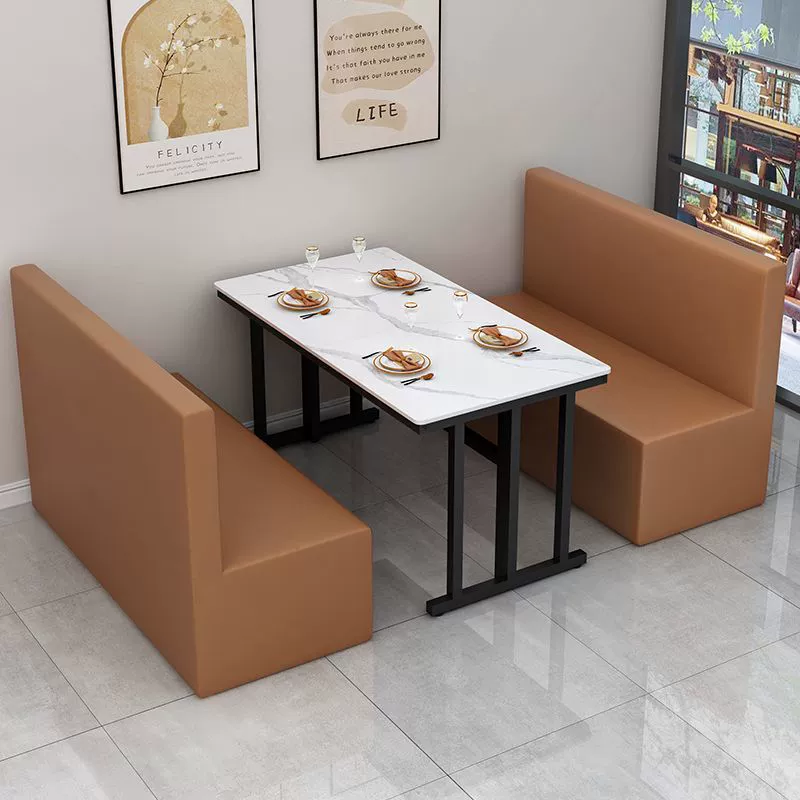 Современный простой диван-кресло для гостиницы, стол и стулья для магазина молочного чая, барный стул, длинный стол и стулья для барбекю, комбинация для закусок, новинка