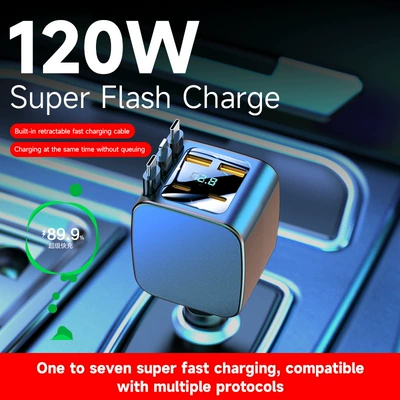 Charger with Retractable Cable Super | Mobil şarj cihazları