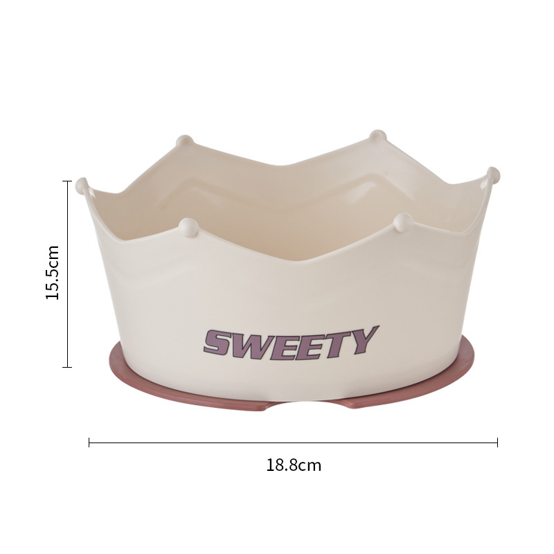 Tazón para gatos antideslizante, anti-derribado, tazón para mascotas, tazón de comida lenta de dos usos, placas de lamidación, tazón para perros de gran capacidad, tazón para gatos