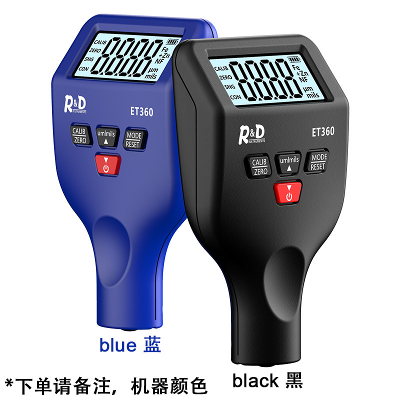 新品测厚仪铁铝锌三用汽车油漆厚度漆膜仪镀锌层膜厚仪涂层测厚仪