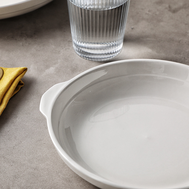 Platos de cerámica de hotel platos de platos de carne de platos de platos