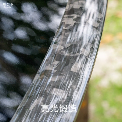 Spoiler Tesla Model 3Ysx Real Dry - old-model-3-bright-forged-dry-carbon-rear-wing