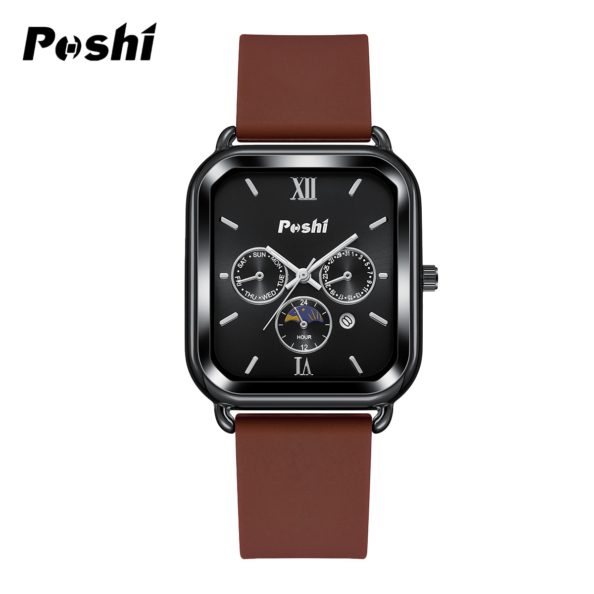 2025 nuevo reloj de moda para estudiantes de secundaria y preparatoria, calendario casual simple, reloj de cuarzo deportivo universal para mujer y hombre