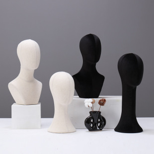 Wig Head Mold Props Hat Rack Dummy Head Accessories Display Rack Necklace Rack Mold Head Pin