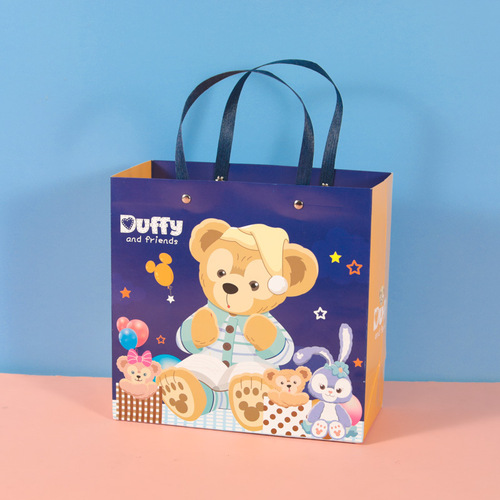 Rabbit Baby Full Moon Gift Bag Cartoon Children's Gift Bag Snack Egg Favors Gift Bag Wholesale