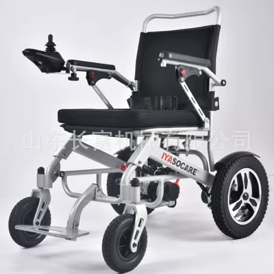 Electric Wheelchair Foldable Reclining Lightweight Qatlanan elektrik velosipedlər