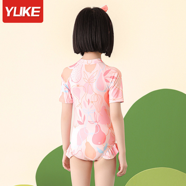 Children's quick dry cute swimwear