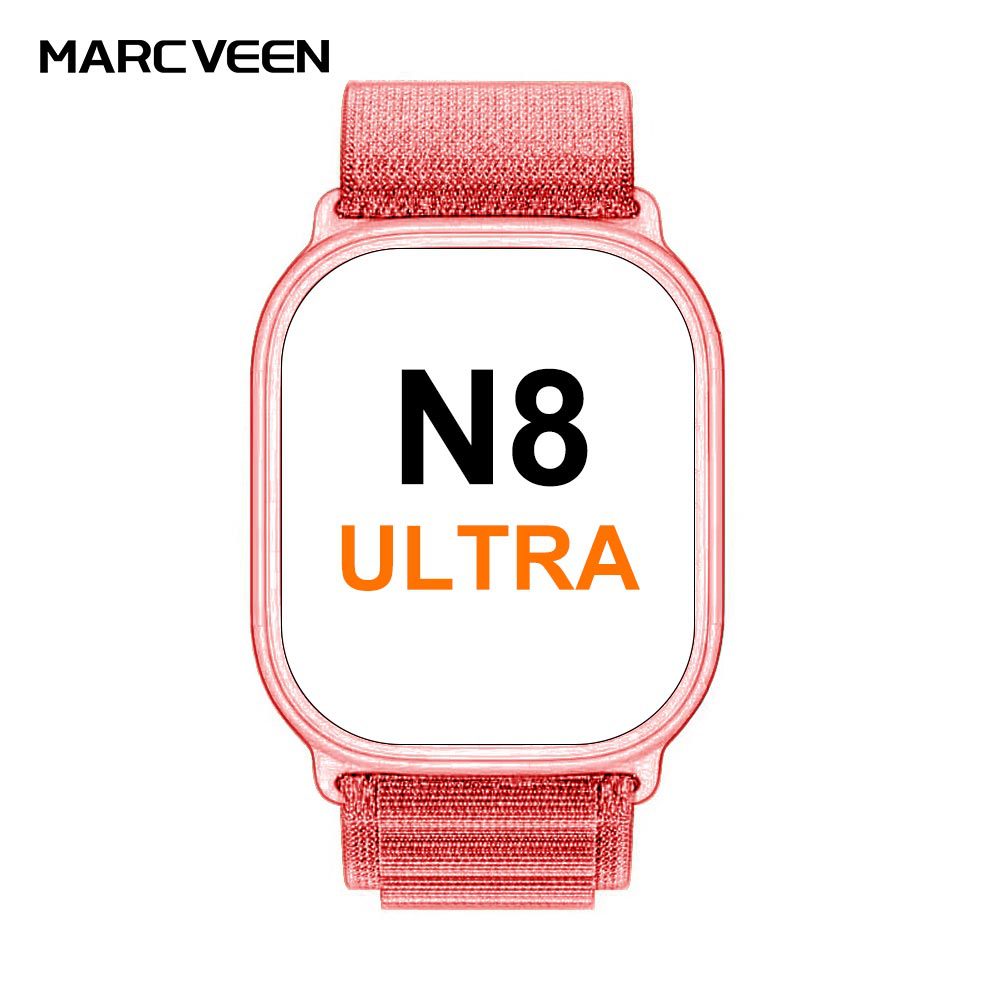 華強北手表N8智能手表新款S8大屏藍牙多功能心率血壓檢測運動手表