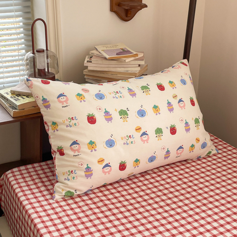 ropa de cama de cuatro piezas de algodón 2026 nueva sábanas cubierta colcha de cama dormitorio de estudiantes niños tres piezas de conjunto