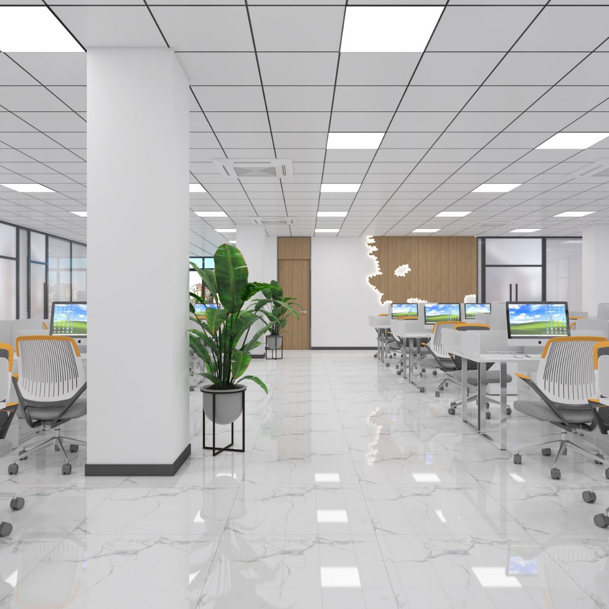 徐泾办公室装修练塘厂房环氧地坪朱家角工厂翻新改造华新车间吊顶