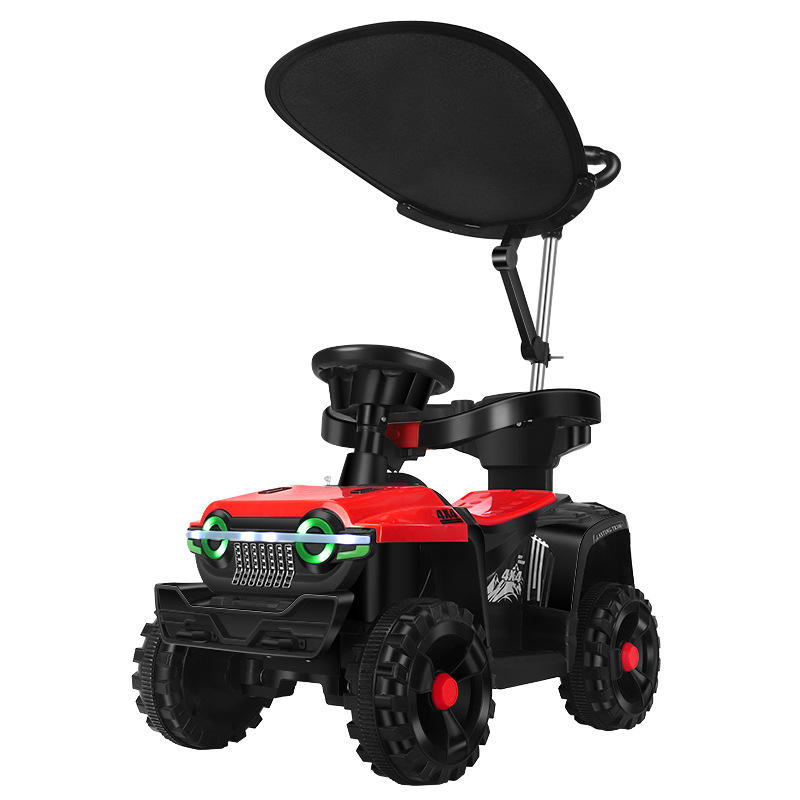 Vehículo eléctrico todoterreno para niños transfronterizos ATV coche eléctrico niños y niñas pueden sentarse con control remoto Batería recargable