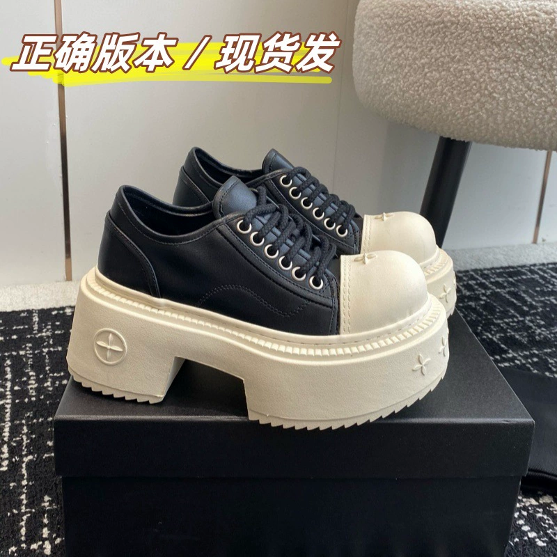 Обувь SMFK Дерби Крестообразный цветок Дикая большая голова