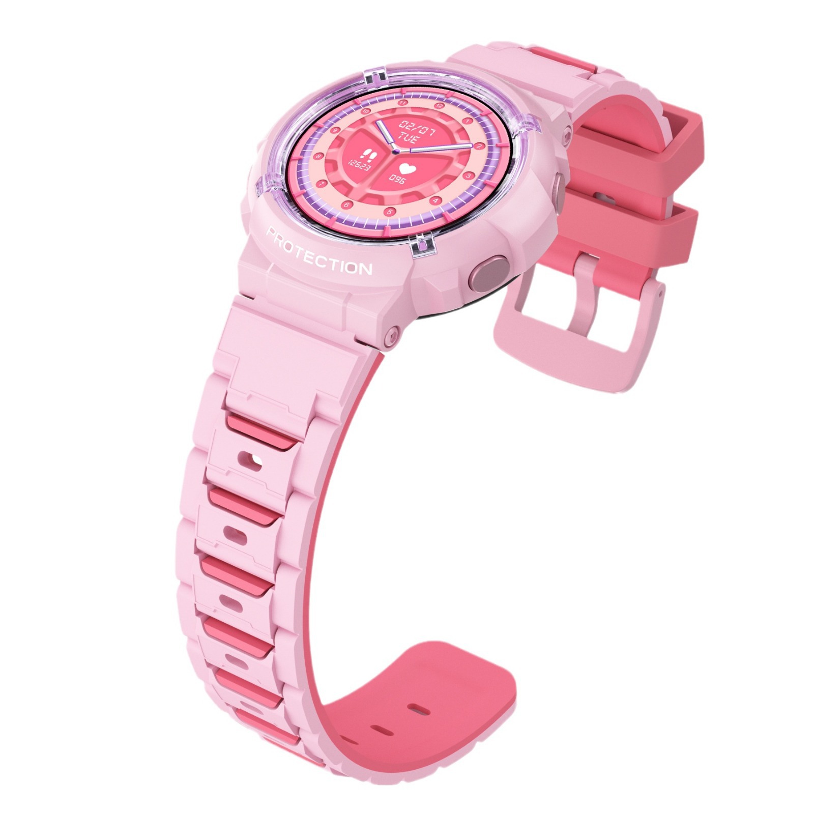 Neu HT19 kinder smart watch 1,28 runde bildschirm IP68 WASSERDICHTE jugend student uhr multi sprache_voghion.com