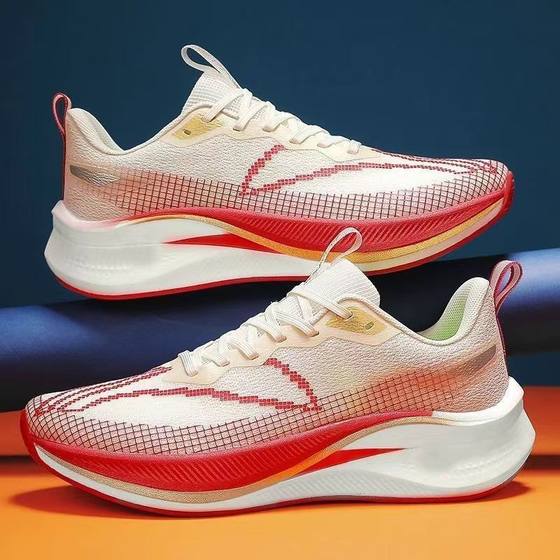 Spring New sneaker Men's Ultra Light Running Shoes Sports Breathable Soft Sole Men's Shoes Comfortable Light Men's Shoes